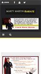 Mobile Screenshot of martymartinkarate.com